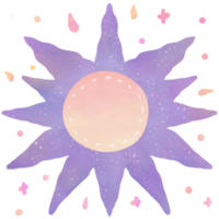 Sonnenschein im das Pastell- Aquarell png