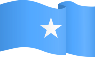 Somalia flag wave png