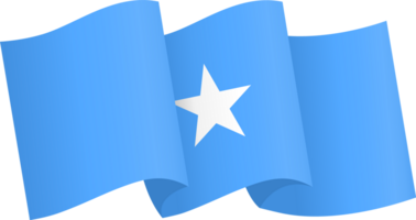 Somalia Flagge Welle png