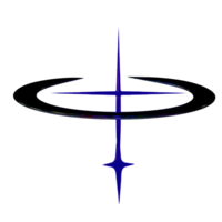 3d y2k Chrom Ring Element png