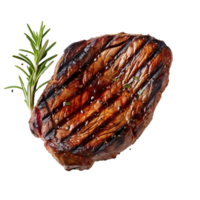 Freshly grilled piece of meat png
