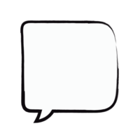 Speech bubble transparent background, transparent chat talking speech bubble png