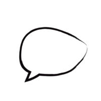 Speech bubble transparent background, transparent chat talking speech bubble png