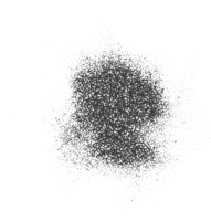 demi-teinte à pois forme. pointillé goutte. bruyant abstrait conception élément avec granuleux ombre texture. Aléatoire biologique fluide. png