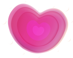 cute love and heart png