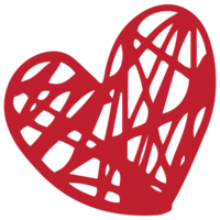 cuore forma clipart, interagire cuore png