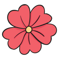flor básico forma, ícone png