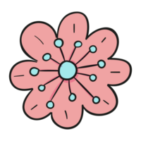 blomma grundläggande form, ikon png