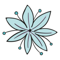 fleur de base forme, icône png