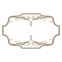 Decorative frames and borders, Set of Decorative vintage frames and borders png