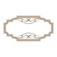 Decorative frames and borders, Set of Decorative vintage frames and borders png