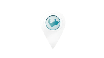 Free White Map Pin Icon png