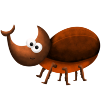 kever schattig waterverf insect png