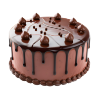 Feier bunt Kuchen auf transparent Hintergrund png