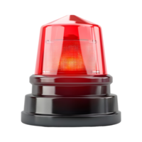 Red Siren on Transparent Background png