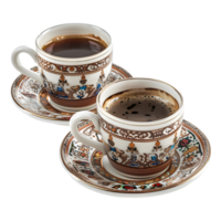 Tea Cups on Transparent Background png