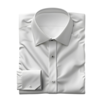 piegato camicia su trasparente sfondo png