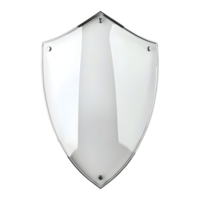 Protection Shield on Transparent Background png