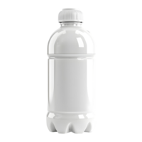 blanc l'eau bouteille sur transparent Contexte png