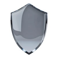 Protection Shield on Transparent Background png