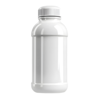 White Water Bottle on Transparent Background png