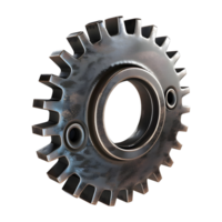 Gear Setting on Transparent Background png