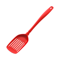 Red Serving Spoon on Transparent Background png