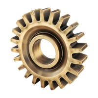 Gear Setting on Transparent Background png