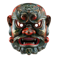 kinesisk traditionell mask på transparent bakgrund png