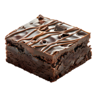 Chocolat gâteau tranche sur transparent Contexte png