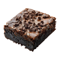 Chocolate Cake Slice on Transparent Background png