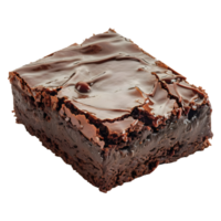 Chocolate Cake Slice on Transparent Background png