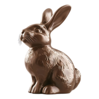 choklad kanin på transparent bakgrund png