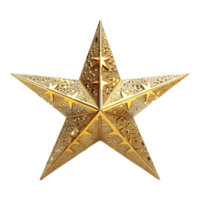 Colorful Star on Transparent Background png