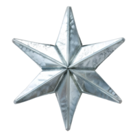 Colorful Star on Transparent Background png