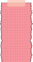 Pink sheets of note papers, sticky notes png