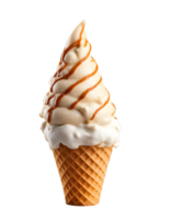 un' delizioso gelato cono png