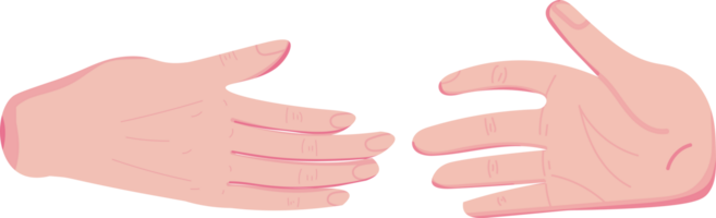 handshake gesture illustration png