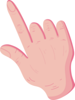 hand pose pointing direction png