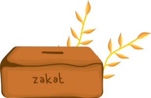 Zahlen zakat oder geben Almosen png