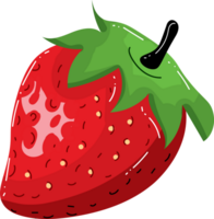 aardbei. zoet fruit png