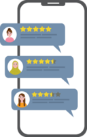 application rating concept, technology, customer satisfaction, review, ui and ux, social media png