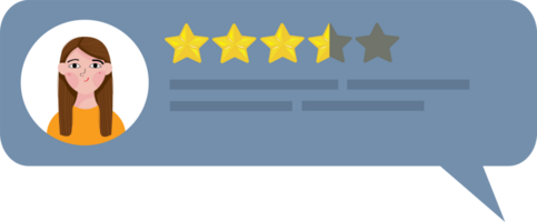 Customer service review png