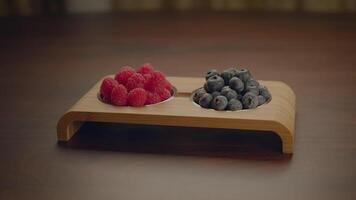 Fresh Berry Fruits Food Snack with Healthy Vitamin and Antioxidant video