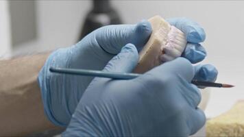 Prosthetic Implant Teeth Are Shaped video