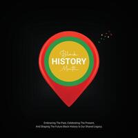 February 29, human history month creative design for social media ads vector