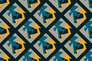 Seamless geometric pattern. Color print. vector