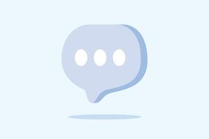 Chat or online message notification concept, messaging, Chatting, mail, post, emblem with new notification. vector