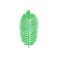 Green leaf. Leaves icon on isolated background. Collection green leaf. Elements design for natural, eco, vegan, bio labels vector