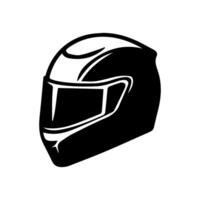 Motorcycle helmet icon set. Racing team helmet illustration vector